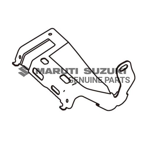 BRACKET_ FLOOR CONSOLE BOX REAR
