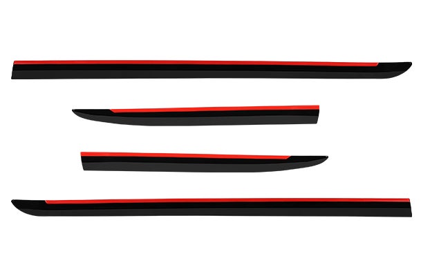 Body Side Moulding - Red Insert| New Swift