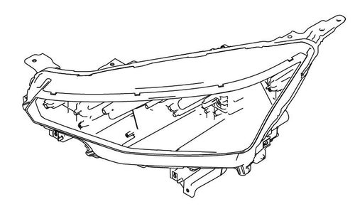 HEADLAMP ASSEMBLYRIGHT HAND SIDE