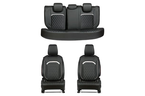 NexCross Silver Finish Sleeve Seat Cover | Fronx