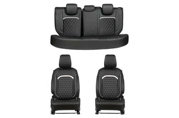NexCross Silver Finish Sleeve Seat Cover | Fronx