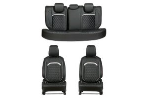 NexCross Silver Finish Sleeve Seat Cover | Fronx