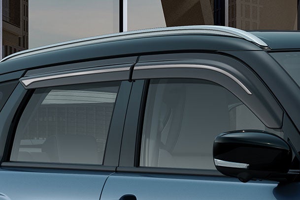 Door Visor - Dark Chrome Insert | Victoris