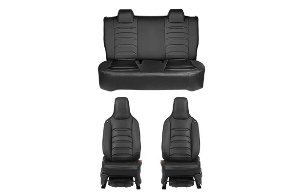 Seat Cover Triad Black Beam Finish | WagonR (L)