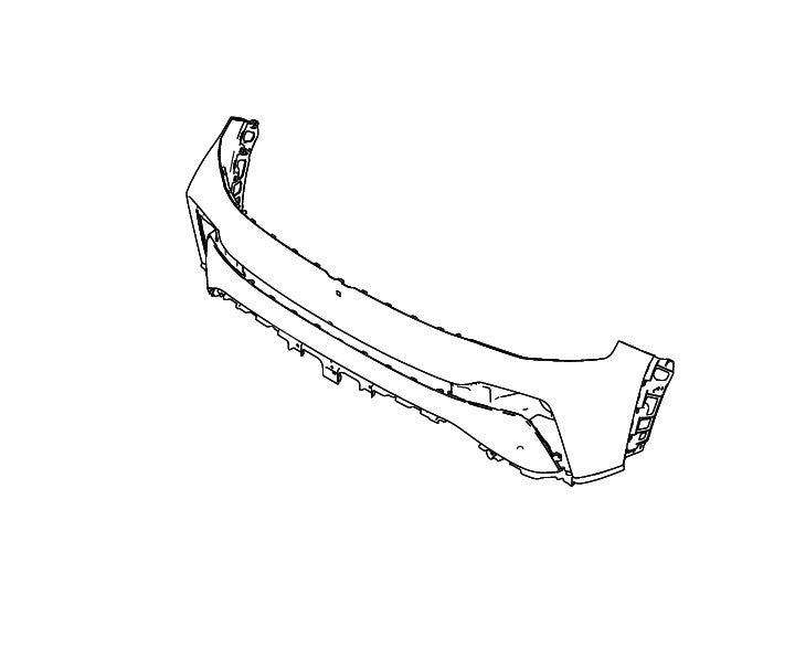 BUMPERFRONT UPPER(BLACK)