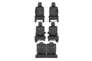 Seat Cover Premium Crossbars Silver Finish | XL6 (Zeta Variant)