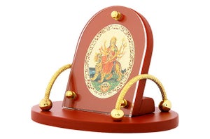 Dashboard Frame - Durga (Royal MDF)24k Gold Plated