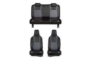 Seat Cover Triad Black Lining Grey Finish | EECO (5 Seater)