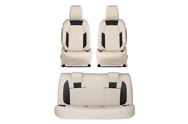 Seat Cover Premium Bevel Black Highlight | New Dzire (L Variant)