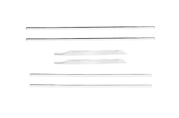Window Frame Kit - Smoke Chrome | Brezza