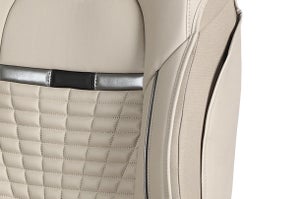 Seat Cover Sun Flare Silver Highlight | New Dzire (Z+/Z/V Variant)