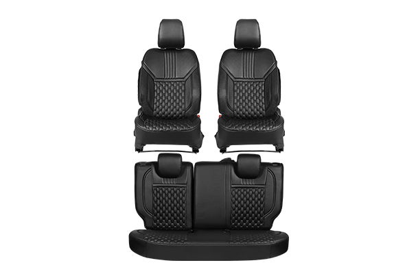 Bold Glamour Black Highlight Seat Cover | New Swift (Z+/ Z Variant)