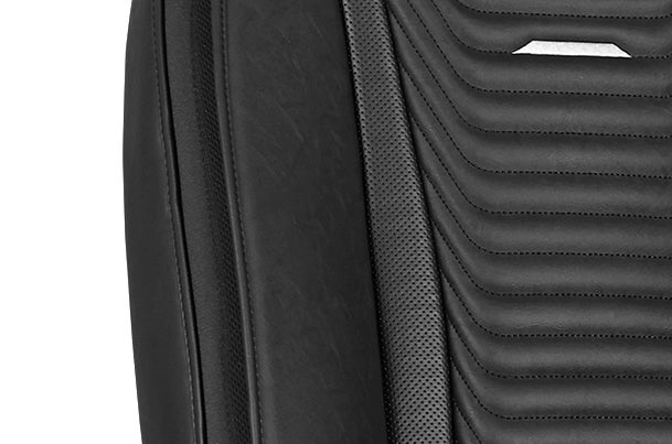 Seat Cover Premium Black Muscle Finish | WagonR (L)