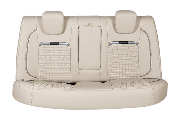 Seat Cover Sun Flare Silver Highlight | New Dzire (Z+/Z/V Variant)