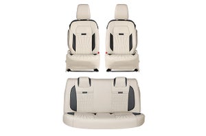 Seat Cover Sun Flare Beige Highlight | New Dzire (L Variant)