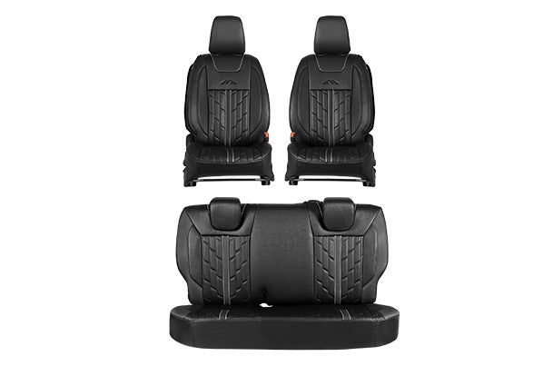 Premium Expedition Silver Finish Seat Cover | Brezza (V Variant)