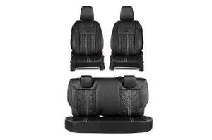 Premium Expedition Silver Finish Seat Cover | Brezza (V Variant)