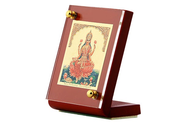 Dashboard Frame Lakshmi 24k Gold Plated