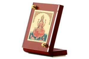Dashboard Frame Lakshmi 24k Gold Plated