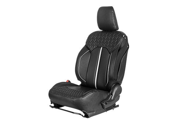 Seat Cover Premium Silver Highlight Finish | Grand Vitara (Sigma Delta Delta+ Variant)