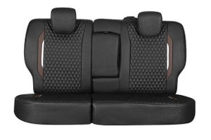 Seat Cover Premium Brown Finish Prism| Brezza (Z+/Z/V  Variant)