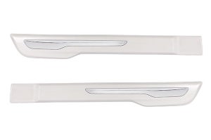 Body Side Moulding (Pearl Arctic White with Chrome Insert) | New Celerio