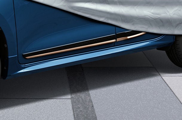 Side Underbody Spoiler - Alluring Blue | New Dzire