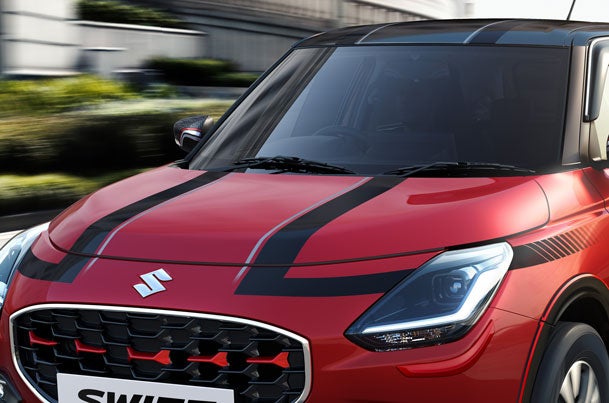 Hood + Roof Graphics - Black Circuit