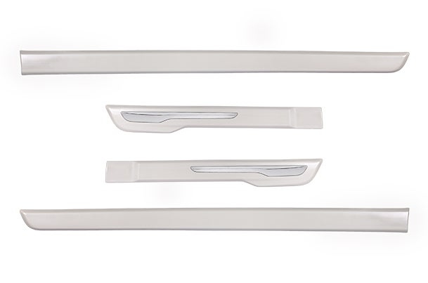 Body Side Moulding (Pearl Arctic White with Chrome Insert) | New Celerio