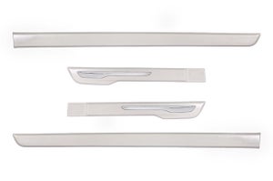 Body Side Moulding (Pearl Arctic White with Chrome Insert) | New Celerio