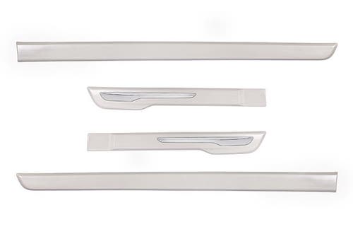Body Side Moulding (Pearl Arctic White with Chrome Insert) | New Celerio