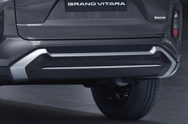 Buy Rear Skid Plate - Black + chrome | Grand Vitara (Sigma, Delta