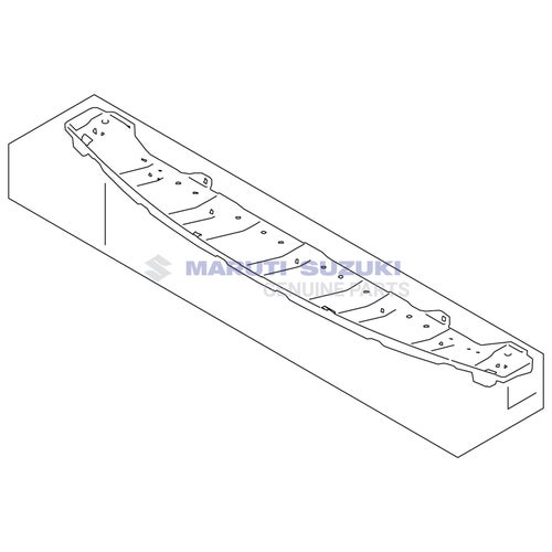 FRONT BUMPER LOWER ABSORBER COMP
