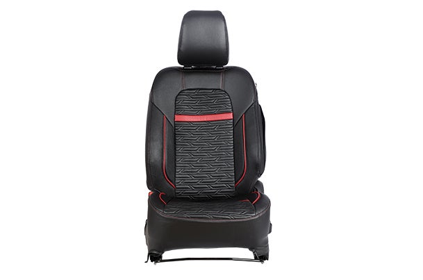 Red Arcade Highlight Seat Cover | New Swift (Z+/ Z Variant)