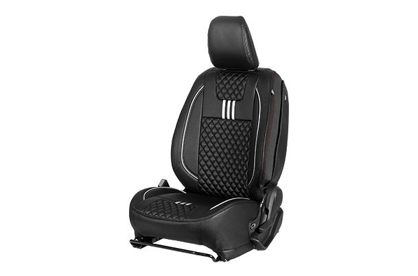 Seat Cover Triad Lining Silver Finish| Brezza (Z+/Z/V Variant)