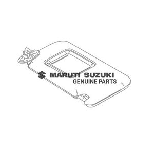 SUNVISOR ASSY RH