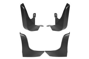 Mud Flap Set - Front & Rear (Black) | Alto K10