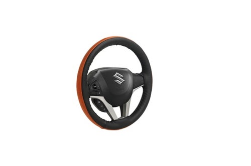 Steering Cover - Autumn Orange (Circular Steering)