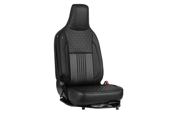 Seat Cover Night Cross Black Lining Finish | EECO (6 Seater)