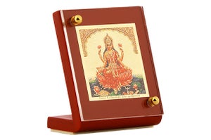 Dashboard Frame Lakshmi 24k Gold Plated