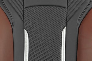 Seat Cover Electric Wave Silver Highlight | e VITARA (Zeta, Delta)