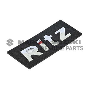 Buy EMBLEM_RITZ (RED/CHROME) 77831M83K00-GZN,Maruti Suzuki Genuine