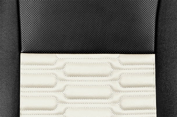 Seat Cover Cross-Beam Beige Finish | EECO (5 Seater)