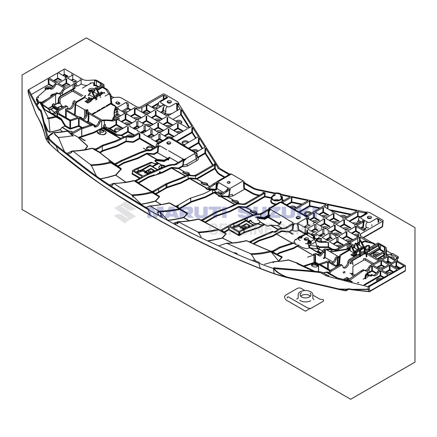 FRONT BUMPER LOWER ABSORBER COMP