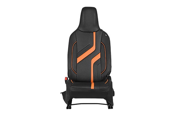 Seat Cover Sunset Orange Wave Flow Finish | Alto K10 CNG (L/V/V+)