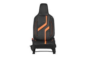 Seat Cover Sunset Orange Wave Flow Finish | Alto K10 CNG (L/V/V+)