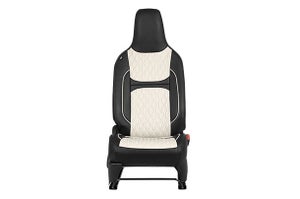 Seat Cover Beige Dew Drops Black Highlight | WagonR (V/Z/Z+)