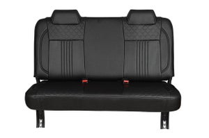 Seat Cover Night Cross Black Lining Finish | EECO (6 Seater)