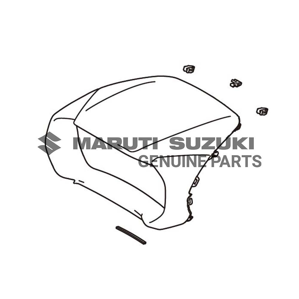 Buy PANEL_ INSTRUMENT CLUSTER (BLACK) 73310M75T00-5PK,Maruti