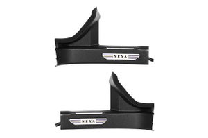 Ambient Light Door Sill Guard - Blue (4 Door) | Baleno